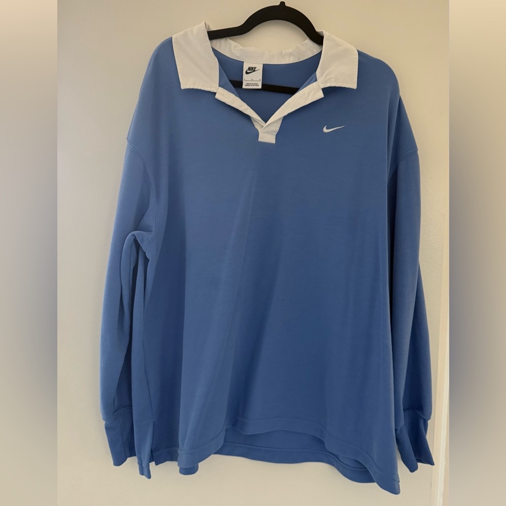Nike Essentials Oversize Long Sleeve Polo